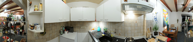 360° kitchen panorama private kitchen
